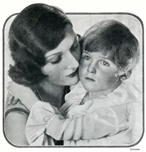 Nancy Prints: Mrs. Glen Kidston and Archie