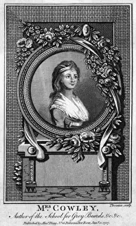 Hannah Prints: Mrs Hannah Cowley