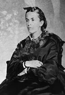 Spiritualist Prints: Mrs J H (Fannie) Conant, American spirit medium