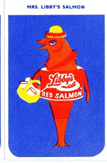 Tinned Prints: Mrs Libbys Red Salmon