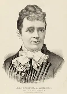 Garfield Prints: Mrs. Lucretia R. Garfield