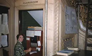Mrs Martin - telephone exchange in cupboard - Hamilton Place