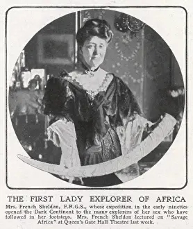 Mrs. Mary French Sheldon, c. 1909