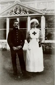 Birchington Prints: Mrs Mary Holmes and a Belgian patient