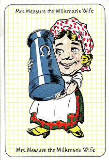 Measure Prints: Mrs Measure the Milkman's Wife