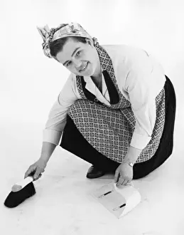 Sweeps Prints: Mrs Mop Sweeps Up