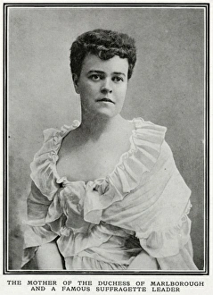 Images Dated 7th April 2017: Mrs O. H. P. Belmont (Alva Vanderbilt)
