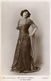 Donna Gallery: Mrs Patrick Campbell as Bella Donna