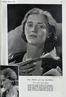 Ronald Prints: Mrs Ronald Balfour, studio portraits