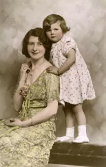 Mrs Shoesmith and daughter