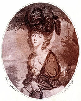 Engraved Collection: Mrs. Wilbraham