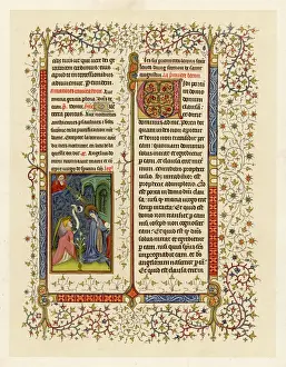 Manuscript Prints: Ms - C15 French Breviary