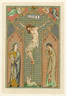 Manuscripts Collection: MS - CRUCIFIXION