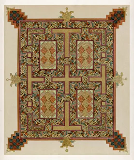 Images Dated 20th October 2007: Ms - Lindisfarne Gospel