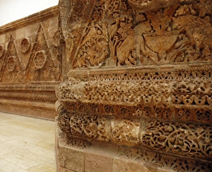 Images Dated 10th August 2006: Mshatta Palace. 8th century. Facade. Detail