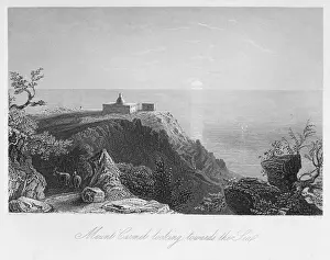 Carmel Prints: Mt Carmel and the sea