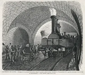 Cheer Prints: Mt Cenis Tunnel Opens