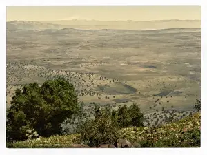 Mt. Hermon and Plain of Tabor, Holy Land, (i. e. Lebanon