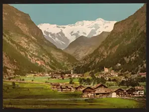 Mt. Rosa, Gressony (i. e. Gressoney), Italy