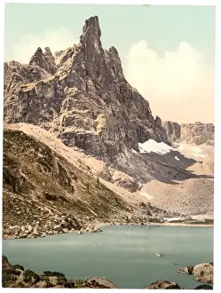 Tyrol Prints: Mt. Surlon and Sorapiss, Tyrol, Austro-Hungary