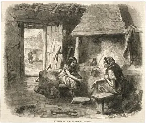 Mud cabin at Kildare, Ireland
