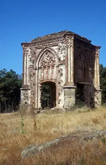 Hermitage Prints: Mudejar art. The hermitage of Humilladero. Guadalupe. Extrem