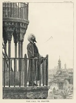 Muezzin Prints: Muezzin Calling
