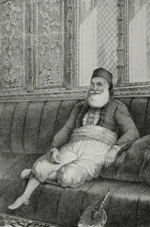 Cushion Prints: Muhammad Ali (1769-1849). Pasha of Egypt