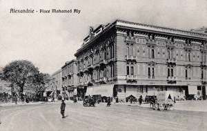 Alexandria Collection: Muhammad Ali Square in Alexandria, Egypt