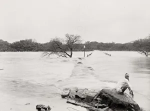 Breakwater Prints: The Mula-Mutha is a river in India, Pune, Poona