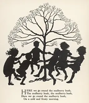 Rhyme Prints: Mulberry Bush Rhyme