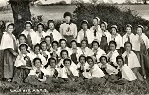 Mullers Prints: Mullers New Orphan Houses, Bristol - Girls Group