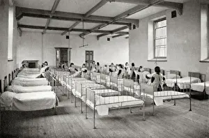 Dormitory Prints: Mullers Orphan Houses - Dormitory