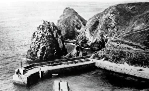 Mullion Prints: Mullion Cove, Cornwall, Victorian period