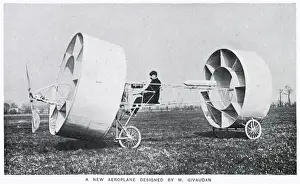 The multicellular tractor tandem flying machine, built at Villefranche