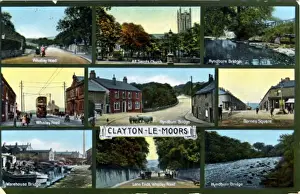 Moors Prints: Multiview, Clayton-le-Moors, Lancashire