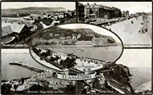 Llandudno Collection: Multiview, Llandudno, Clwyd - Conwy