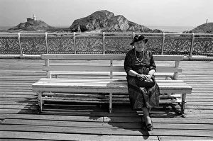 Senior Gallery: Mumbles Pier old lady