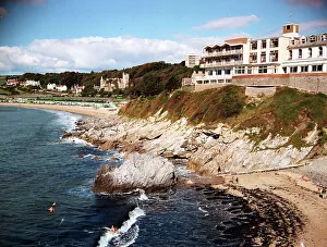 Swansea Prints: Mumbles, Swansea - Rotherslade and Langland Bays