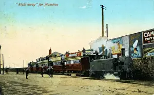 Swansea Prints: The Mumbles Train, Swansea, Glamorgan