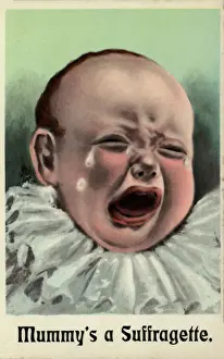 Suffrage Prints: Mummys a Suffragette