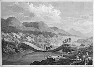 Explore Prints: Mungo Park crossing the Black River, West Africa