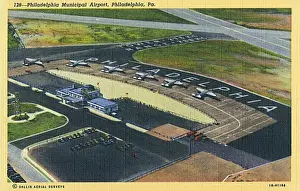 Runway Prints: Municipal Airport, Philadelphia, Pennsylvania, USA
