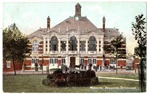 Images Dated 22nd August 2019: Municipal Buildings, Tottenham, North London