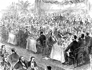 Images Dated 21st November 2004: Municipal Corporations Jubilee Banquet, 1885