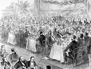 Rate Prints: The Municipal Corporations Jubilee Banquet at the Freemason