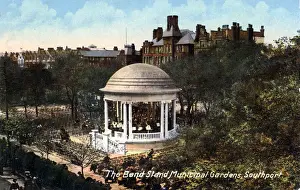 Municipal Gardens - Band Stand, Southport, Lancashire