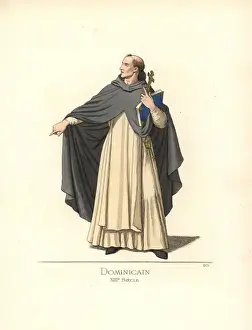Tunic Prints: Munio of Zamora, Dominican monk, 13th century