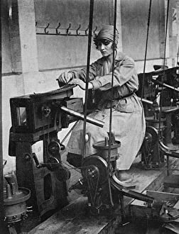 A Munitionette, Munition worker, WW1