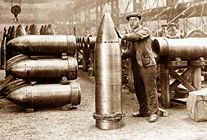 Munitions factory in WW1